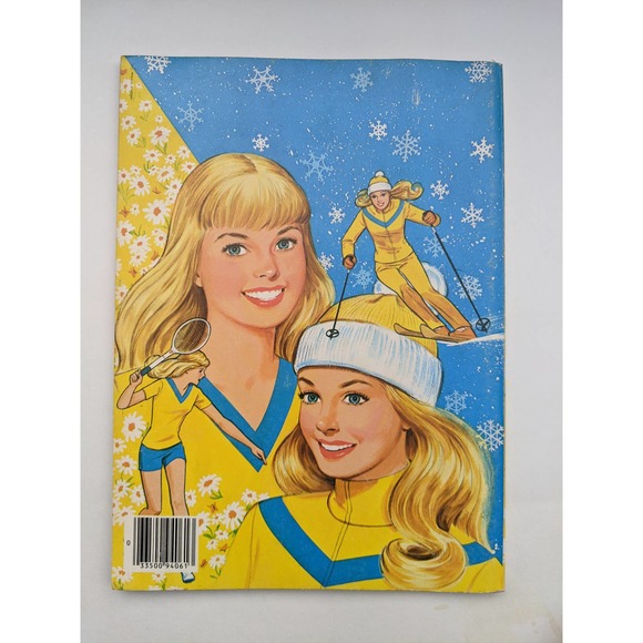 VTG 1979 Barbie and Skipper Sports Stars Coloring Activity Book Golden Mattell - Picture 9 of 9
